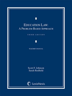 cover image of Education Law: A Problem-Based Approach
